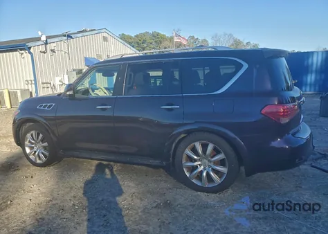 2012 Infiniti Qx56 z USA, uszkodzony, nr VIN JN8AZ2NF3C9516425